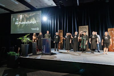 Photo from the TWoA Tainui 2024 Graduations (Ceremony 2 @ 2pm), held at the Claudelands Event Centre in Hamilton, Waikato, New Zealand on Tuesday, 23 April, 2024. Photo: Mike Walen / KeyImagery Photography. Copyright: © Te Wānanga o Aotearoa.