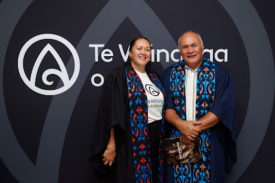 Photo from the TWoA Te Tai Tokerau (Kaikohe) 2025 Graduation held at the War Memorial Hall in Kaikohe, Northland, New Zealand on Tuesday, 15 April, 2025. Photo by Mike Walen / KeyImagery Photography. Copyright: © 2025 Te Wānanga o Aotearoa.