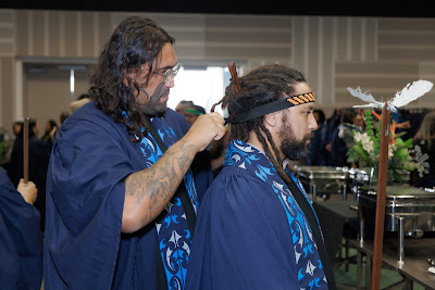 Photo from the TWoA Tainui 2024 Graduations (Ceremony 2 @ 2pm), held at the Claudelands Event Centre in Hamilton, Waikato, New Zealand on Tuesday, 23 April, 2024. Photo: Mike Walen / KeyImagery Photography. Copyright: © Te Wānanga o Aotearoa.