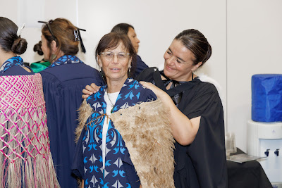 Photo from the TWoA Tainui 2024 Graduations (Ceremony 2 @ 2pm), held at the Claudelands Event Centre in Hamilton, Waikato, New Zealand on Tuesday, 23 April, 2024. Photo: Mike Walen / KeyImagery Photography. Copyright: © Te Wānanga o Aotearoa.