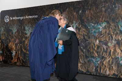 Photo from the TWoA Waiariki 2023 Graduations (Whakatāne), held at the Baptist Church, WHakatāne, Bay of Plenty, New Zealand on Wednesday, 17 May, 2023. Photo: Mike Walen / KeyImagery Photography. Copyright: © Te Wānanga o Aotearoa.