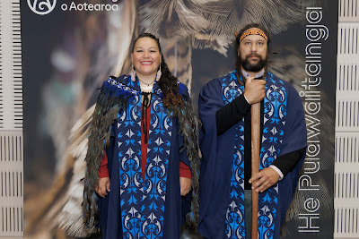 Photo from the TWoA Tainui 2024 Graduations (Ceremony 2 @ 2pm), held at the Claudelands Event Centre in Hamilton, Waikato, New Zealand on Tuesday, 23 April, 2024. Photo: Mike Walen / KeyImagery Photography. Copyright: © Te Wānanga o Aotearoa.
