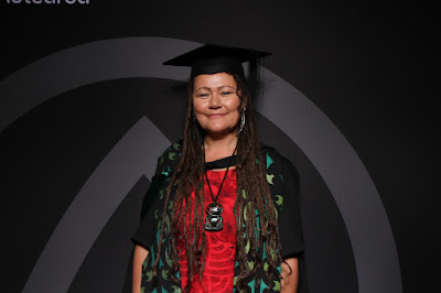 Booth photo from the TWoA Tainui 2019 Graduations (Ceremony 3),  held at Hamilton Boys' High School, Hamilton, New Zealand. Taken: Thursday 18 April 2019. Photo: InstaBooth / KeyImagery Photography. Copyright: © Te Wānanga o Aotearoa.