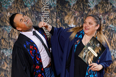 Photo from the TWoA Tainui 2019 Graduations (Ceremony 1),  held at Hamilton Boys' High School, Hamilton, New Zealand. Taken: Wednesday 17 April 2019. Photo: Mike Walen / KeyImagery Photography. Copyright: © Te Wānanga o Aotearoa.