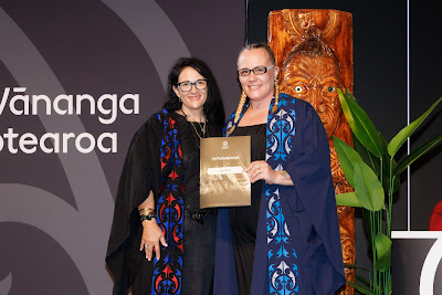 Photo from Ceremony 1 of the TWoA Tāmaki Makaurau 2025 Graduations (May 2025) held at the Mangere Arts Centre in Auckland, New Zealand on Monday, 26 May, 2025. Photo by Mike Walen / KeyImagery Photography. Copyright: © 2025 Te Wānanga o Aotearoa.