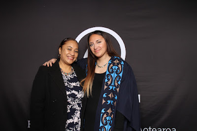 Photo from the TWoA Tāmaki Makaurau 2023 Graduations (Ceremony 6 @ 8pm), held at the Due Drop Events Centre, Manukau, Auckland, New Zealand on Thursday, 8 June, 2023. Photo: InstaBooth by KeyImagery Photography. Copyright: © Te Wānanga o Aotearoa.