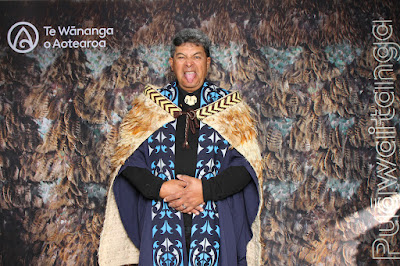 Booth photo from the TWoA Waiariki 2023 Graduations (Waiwhero), held at Te Puia, Rotorua, Bay of Plenty, New Zealand on Friday, 12 May, 2023. Photo: Instabooth by KeyImagery. Copyright: © Te Wānanga o Aotearoa.