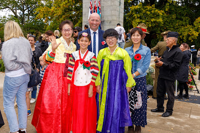 Photo from the Anzac Civic Parade/Service held at Memorial Park, Hamilton, New Zealand. Taken: Sunday, 25 April 2021. Photo: Mike Walen / KeyImagery Photography. Copyright: © Hamilton City Council.