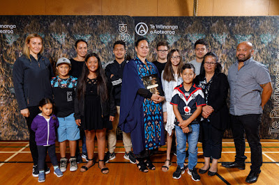 Photo from the TWoA Tainui 2019 Graduations (Ceremony 1),  held at Hamilton Boys' High School, Hamilton, New Zealand. Taken: Wednesday 17 April 2019. Photo: Mike Walen / KeyImagery Photography. Copyright: © Te Wānanga o Aotearoa.