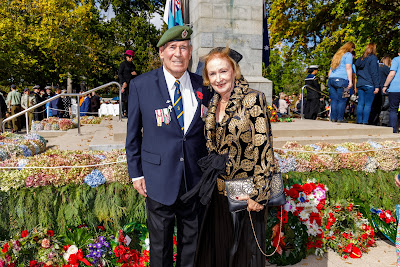 Photo from the Anzac Civic Parade/Service held at Memorial Park, Hamilton, New Zealand. Taken: Sunday, 25 April 2021. Photo: Mike Walen / KeyImagery Photography. Copyright: © Hamilton City Council.