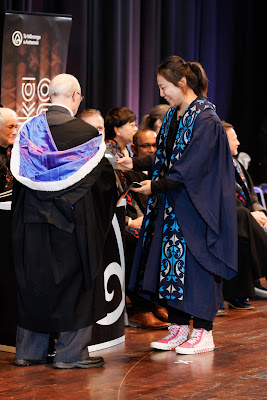 Photo from the TWoA Tāmaki Makaurau 2023 Graduations (Ceremony 2 @ 3pm), held at the Due Drop Events Centre, Manukau, Auckland, New Zealand on Wednesday, 7 June, 2023. Photo: Mike Walen / KeyImagery Photography. Copyright: © Te Wānanga o Aotearoa.