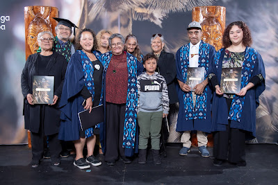 Photo from the TWoA Waiariki 2024 Graduation (Ōpōtiki), held at The De Luxe Theatre, Ōpōtiki, Bay of Plenty, New Zealand on Friday, 24 May, 2024. Photo by Alick Saunders for KeyImagery Photography. Copyright: © Te Wānanga o Aotearoa.