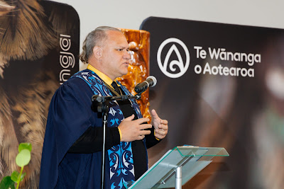 Photo from the TWoA Waiariki 2025 Graduation (Whakatāne), held at the Whakatāne Baptist Church in Whakatāne, Bay of Plenty, New Zealand on Wednesday, 14 May, 2025. Photo: Mike Walen / KeyImagery Photography. Copyright: © 2025 Te Wānanga o Aotearoa.