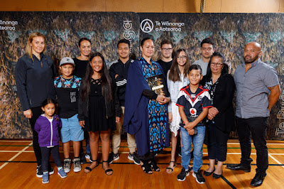 Photo from the TWoA Tainui 2019 Graduations (Ceremony 1),  held at Hamilton Boys' High School, Hamilton, New Zealand. Taken: Wednesday 17 April 2019. Photo: Mike Walen / KeyImagery Photography. Copyright: © Te Wānanga o Aotearoa.