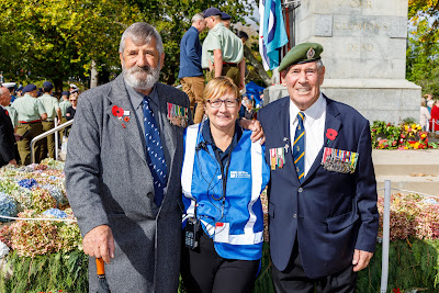 Photo from the Anzac Civic Parade/Service held at Memorial Park, Hamilton, New Zealand. Taken: Sunday, 25 April 2021. Photo: Mike Walen / KeyImagery Photography. Copyright: © Hamilton City Council.