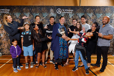 Photo from the TWoA Tainui 2019 Graduations (Ceremony 1),  held at Hamilton Boys' High School, Hamilton, New Zealand. Taken: Wednesday 17 April 2019. Photo: Mike Walen / KeyImagery Photography. Copyright: © Te Wānanga o Aotearoa.