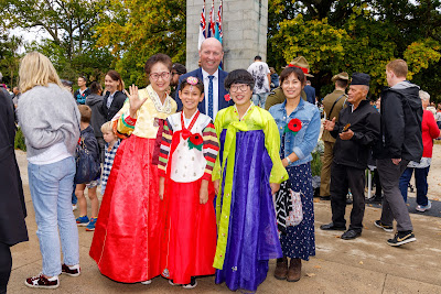 Photo from the Anzac Civic Parade/Service held at Memorial Park, Hamilton, New Zealand. Taken: Sunday, 25 April 2021. Photo: Mike Walen / KeyImagery Photography. Copyright: © Hamilton City Council.