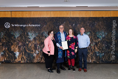 Photo from the TWoA Tāmaki Makaurau 2023 Graduations (Ceremony 4 @ 10am), held at the Due Drop Events Centre, Manukau, Auckland, New Zealand on Thursday, 8 June, 2023. Photo: Mike Walen / KeyImagery Photography. Copyright: © Te Wānanga o Aotearoa.