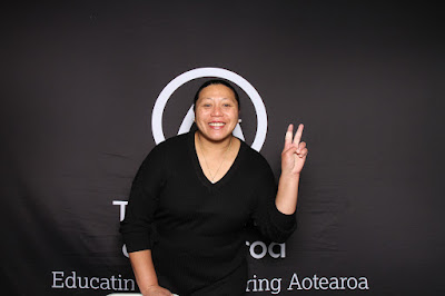 Photo from the TWoA Tāmaki Makaurau 2023 Graduations (Ceremony 4 @ 10am), held at the Due Drop Events Centre, Manukau, Auckland, New Zealand on Thursday, 8 June, 2023. Photo: InstaBooth by KeyImagery Photography. Copyright: © Te Wānanga o Aotearoa.