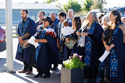 Photo from the TWoA Waiariki 2025 Graduation (Whakatāne), held at the Whakatāne Baptist Church in Whakatāne, Bay of Plenty, New Zealand on Wednesday, 14 May, 2025. Photo: Mike Walen / KeyImagery Photography. Copyright: © 2025 Te Wānanga o Aotearoa.