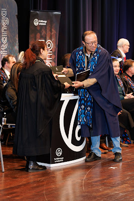Photo from the TWoA Tāmaki Makaurau 2023 Graduations (Ceremony 2 @ 3pm), held at the Due Drop Events Centre, Manukau, Auckland, New Zealand on Wednesday, 7 June, 2023. Photo: Mike Walen / KeyImagery Photography. Copyright: © Te Wānanga o Aotearoa.