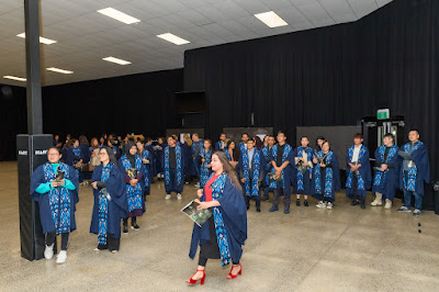 Photo from the TWoA Tāmaki Makaurau 2024 Graduations (Ceremony 6 @ 7pm), held at Church Unlimited, Glendene, Auckland, New Zealand on Wednesday, 26 June, 2024. Photo: Alick Saunders for KeyImagery Photography. Copyright: © Te Wānanga o Aotearoa.