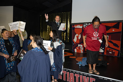 Photo from the TWoA Waiariki 2025 Graduation (Tauranga Moana), held at the Bethlehem Baptist Church in Tauranga, Bay of Plenty, New Zealand on Friday, 2 May, 2025. Photo by Alick Saunders for KeyImagery Photography. Copyright: © 2025 Te Wānanga o Aotearoa.