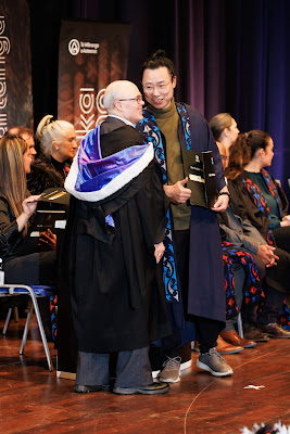 Photo from the TWoA Tāmaki Makaurau 2023 Graduations (Ceremony 2 @ 3pm), held at the Due Drop Events Centre, Manukau, Auckland, New Zealand on Wednesday, 7 June, 2023. Photo: Mike Walen / KeyImagery Photography. Copyright: © Te Wānanga o Aotearoa.