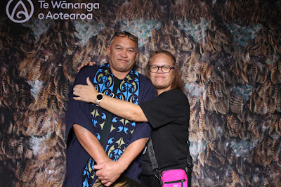 Booth photo from the TWoA Tainui 2021 Graduations (Thursday Afternoon - Ceremony 2), held at Elim Church, Te Rapa, Hamilton, New Zealand. Taken: Thursday 22 April 2021. Photo: InstaBooth / KeyImagery Photography. Copyright: © Te Wānanga o Aotearoa.