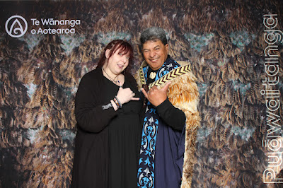 Booth photo from the TWoA Waiariki 2023 Graduations (Waiwhero), held at Te Puia, Rotorua, Bay of Plenty, New Zealand on Friday, 12 May, 2023. Photo: Instabooth by KeyImagery. Copyright: © Te Wānanga o Aotearoa.