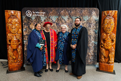 Photo from the TWoA Waiariki 2023 Graduations (Waiwhero), held at Te Puia, Rotorua, Bay of Plenty, New Zealand on Friday, 12 May, 2023. Photo: Mike Walen / KeyImagery Photography. Copyright: © Te Wānanga o Aotearoa.