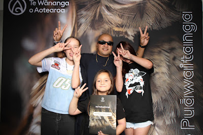 Booth photo from the TWoA Tainui 2025 Graduations (Ceremony 1 @ 10am) held at Claudelands Event Centre in Hamilton, Waikato, New Zealand on Tuesday, 29 April, 2025. Photography by InstaBooth / KeyImagery Photography. Copyright: © 2025 Te Wānanga o Aotearoa.