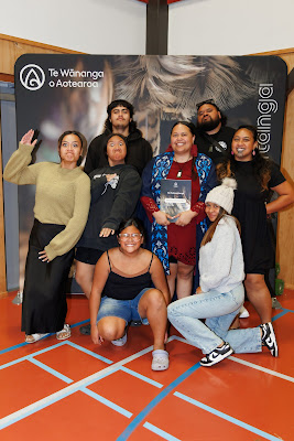 Photo from the TWoA Te Tai Tokerau (Kaitaia) 2025 Graduation held at Te Kura Kaupapa Maori o Pukemiro in Kaitaia, Northland, New Zealand on Monday, 14 April, 2025. Photo by Mike Walen / KeyImagery Photography. Copyright: © 2025 Te Wānanga o Aotearoa.