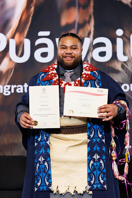 Photo from Ceremony 5 of the TWoA Tāmaki Makaurau 2025 Graduations (May 2025) held at the Mangere Arts Centre in Auckland, New Zealand on Tuesday, 27 May, 2025. Photo by Mike Walen / KeyImagery Photography. Copyright: © 2025 Te Wānanga o Aotearoa.