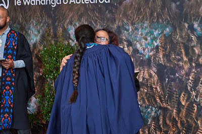 Photo from the TWoA Waiariki 2021 Graduations (Kawarau), held at Rautahi Marae117 Onslow Street, Bay of Plenty, New Zealand. Taken: Friday 21 May 2021. Photo: Alick Saunders for KeyImagery Photography. Copyright: © Te Wananga o Aotearoa.