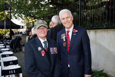 Photo from the Anzac Day 2024 Civic Service held at Memorial Park in Hamilton, Waikato, New Zealand on Thursday, 25 April, 2024. Photography by Mike Walen / KeyImagery Photography. Copyright: © Hamilton City Council.