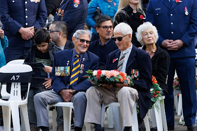 Photo from the Anzac Day 2024 Civic Service held at Memorial Park in Hamilton, Waikato, New Zealand on Thursday, 25 April, 2024. Photography by Mike Walen / KeyImagery Photography. Copyright: © Hamilton City Council.