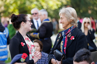 Photo from the Anzac Day 2024 Civic Service held at Memorial Park in Hamilton, Waikato, New Zealand on Thursday, 25 April, 2024. Photography by Mike Walen / KeyImagery Photography. Copyright: © Hamilton City Council.