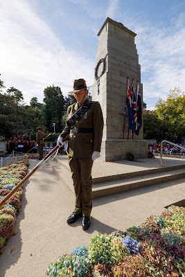 Photo from the Anzac Day 2024 Civic Service held at Memorial Park in Hamilton, Waikato, New Zealand on Thursday, 25 April, 2024. Photography by Mike Walen / KeyImagery Photography. Copyright: © Hamilton City Council.