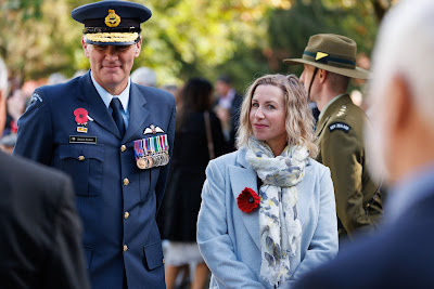 Photo from the Anzac Day 2024 Civic Service held at Memorial Park in Hamilton, Waikato, New Zealand on Thursday, 25 April, 2024. Photography by Mike Walen / KeyImagery Photography. Copyright: © Hamilton City Council.