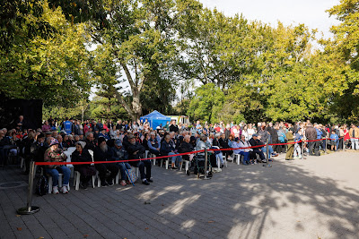 Photo from the Anzac Day 2024 Civic Service held at Memorial Park in Hamilton, Waikato, New Zealand on Thursday, 25 April, 2024. Photography by Mike Walen / KeyImagery Photography. Copyright: © Hamilton City Council.