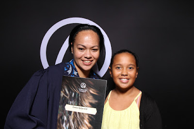 Photo from the TWoA Tainui 2018 Graduations (Ceremony 1),  held at Hamilton Boys' High School, Hamilton, New Zealand. Taken: Thursday 19 April 2018. Photo: InstaBooth by KeyImagery. Copyright: © Te Wananga o Aotearoa.