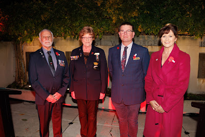 Photo from the Anzac Day 2024 Dawn Service held at Memorial Park in Hamilton, Waikato, New Zealand on Thursday, 25 April, 2024. Photography by Mike Walen / KeyImagery Photography. Copyright: © Hamilton City Council.