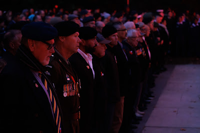 Photo from the Anzac Day 2024 Dawn Service held at Memorial Park in Hamilton, Waikato, New Zealand on Thursday, 25 April, 2024. Photography by Mike Walen / KeyImagery Photography. Copyright: © Hamilton City Council.
