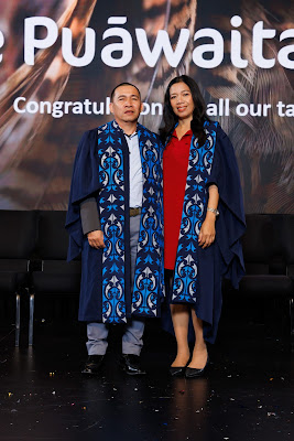 Photo from Ceremony 5 of the TWoA Tāmaki Makaurau 2025 Graduations (May 2025) held at the Mangere Arts Centre in Auckland, New Zealand on Tuesday, 27 May, 2025. Photo by Mike Walen / KeyImagery Photography. Copyright: © 2025 Te Wānanga o Aotearoa.