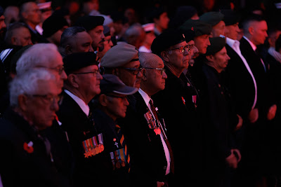 Photo from the Anzac Day 2024 Dawn Service held at Memorial Park in Hamilton, Waikato, New Zealand on Thursday, 25 April, 2024. Photography by Mike Walen / KeyImagery Photography. Copyright: © Hamilton City Council.