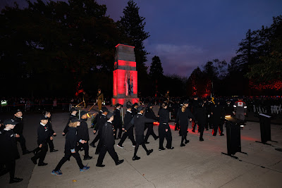 Photo from the Anzac Day 2024 Dawn Service held at Memorial Park in Hamilton, Waikato, New Zealand on Thursday, 25 April, 2024. Photography by Mike Walen / KeyImagery Photography. Copyright: © Hamilton City Council.