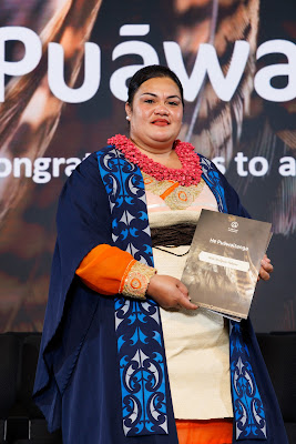 Photo from Ceremony 5 of the TWoA Tāmaki Makaurau 2025 Graduations (May 2025) held at the Mangere Arts Centre in Auckland, New Zealand on Tuesday, 27 May, 2025. Photo by Mike Walen / KeyImagery Photography. Copyright: © 2025 Te Wānanga o Aotearoa.