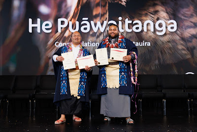 Photo from Ceremony 5 of the TWoA Tāmaki Makaurau 2025 Graduations (May 2025) held at the Mangere Arts Centre in Auckland, New Zealand on Tuesday, 27 May, 2025. Photo by Mike Walen / KeyImagery Photography. Copyright: © 2025 Te Wānanga o Aotearoa.