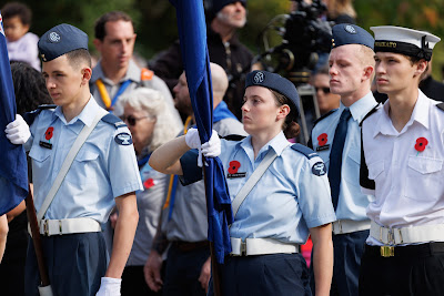 Photo from the Anzac Day 2024 Civic Service held at Memorial Park in Hamilton, Waikato, New Zealand on Thursday, 25 April, 2024. Photography by Mike Walen / KeyImagery Photography. Copyright: © Hamilton City Council.